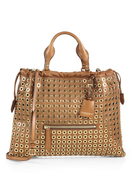 burberry big crush eyelet bag|Women’s Designer Tote Bags .